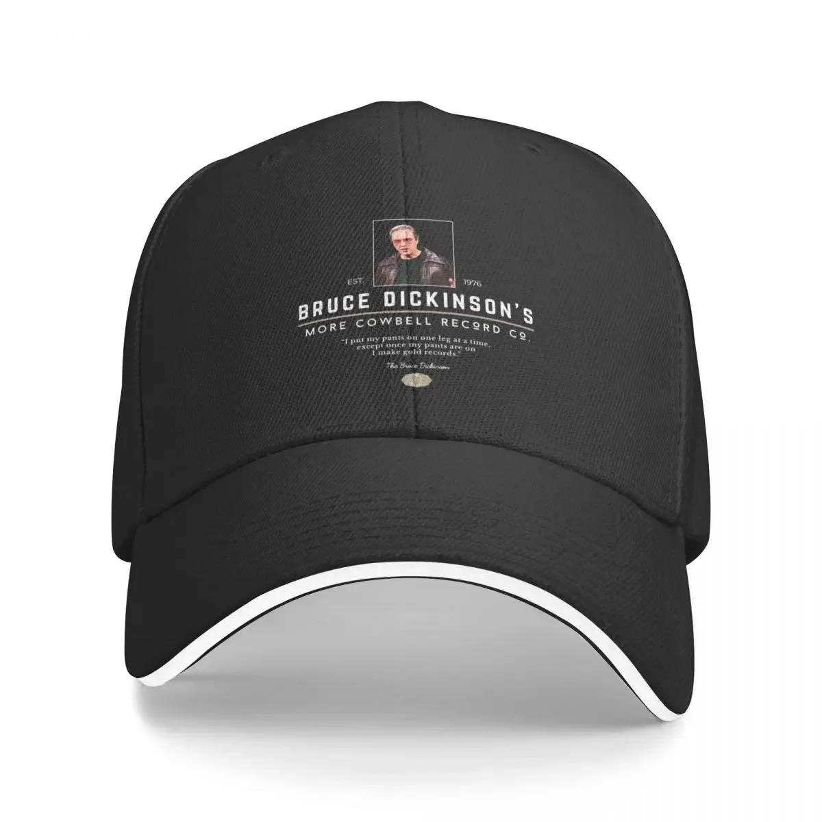 

Bruce Dickinson's More Cowbell Record Co. - logo Baseball Cap Golf hats for men Women's Beach Men's