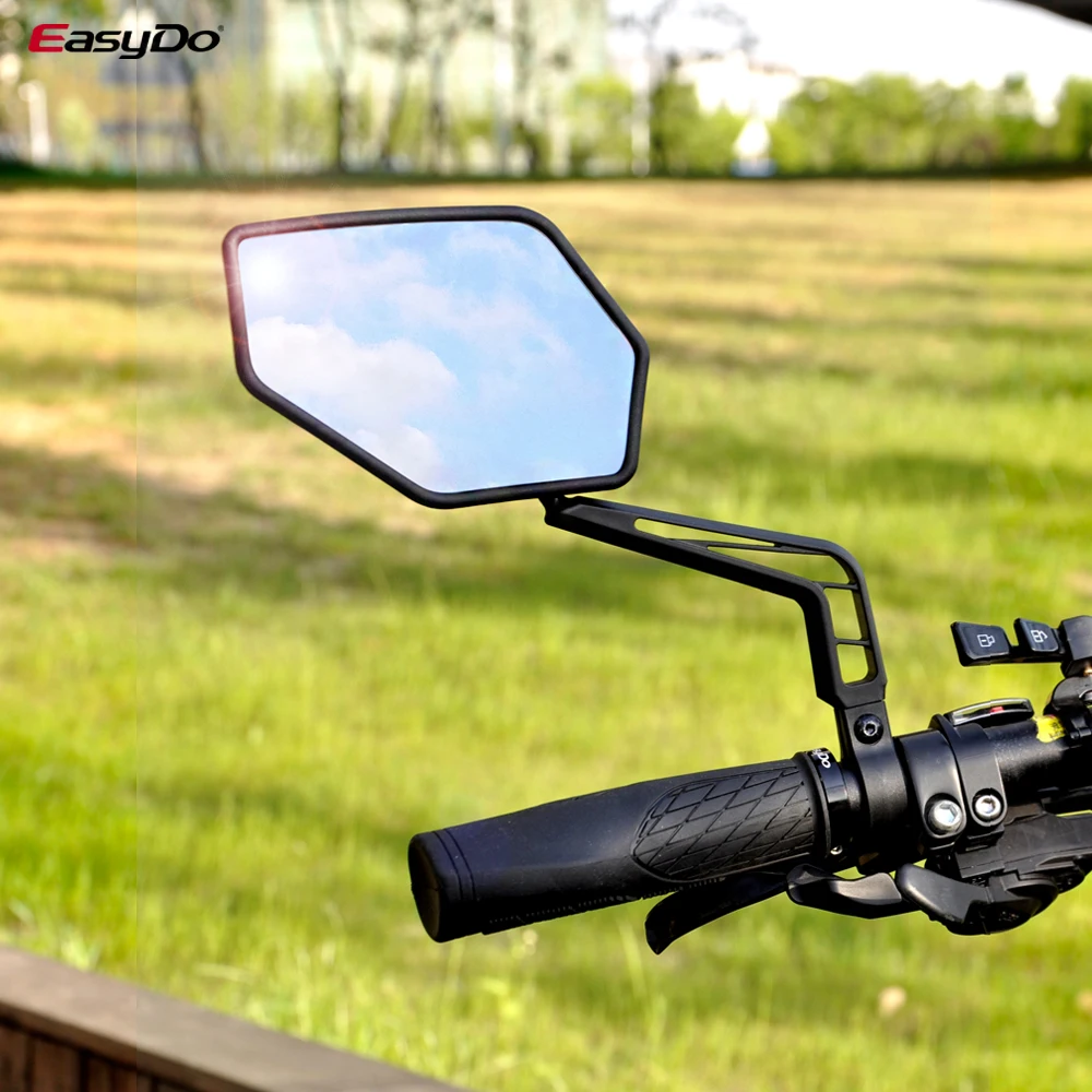 Driving Wing Mirror Adjustable Bicycle Rearview Mirror HD Wide-angle Bike Back Mirror