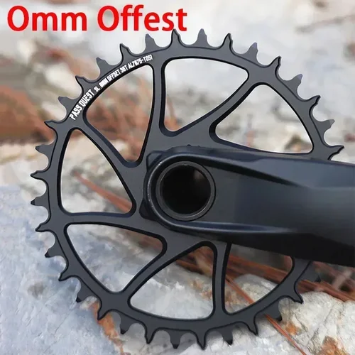 Imagen 2 del producto PASS QUEST-plato de montaje directo, rueda de cadena ovalada de dientes anchos y estrechos 30t 36 36t para bandeja de bicicleta Sram Eagle XX1 X1 X01 XO X9 NX SX