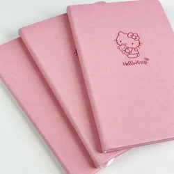 Sanrio Hello Kitty Notebook Anime Pink Student Notepad School Supplies A5 Cute Cartoon Memo Diary Office Stationery Kids Gifts