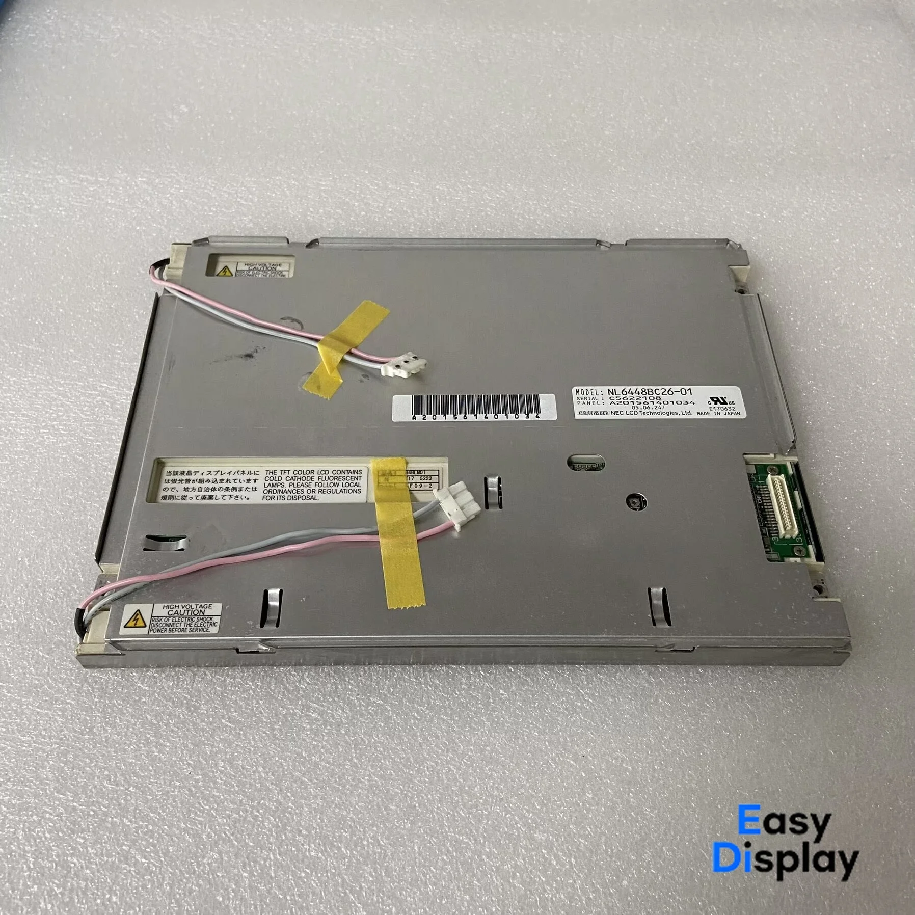 8.4 Inch NL6448BC26-01F NL6448BC26-01 NL6448BC26-03 Original Lcd Display Screen