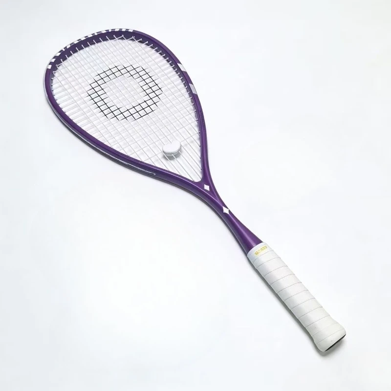Portable Squash Rackets Professional Lightweight Squash Rackets Durable Beginners Training Racket Full Carbon Sports Equipment