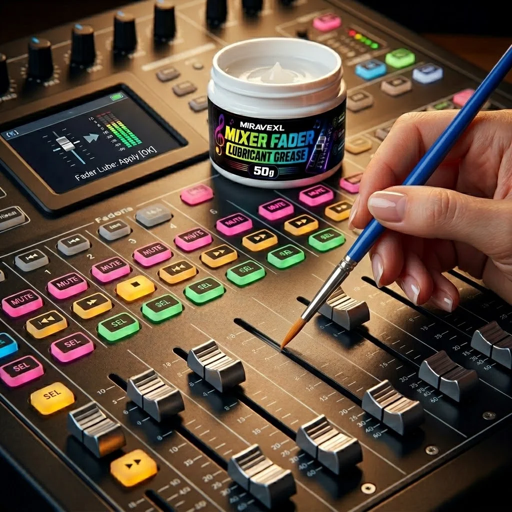 Specialized Mixer Fader Lubricant Grease Long-Lasting Protection and Smooth Control for Audio Mixing Hardware - MIRAVEXL