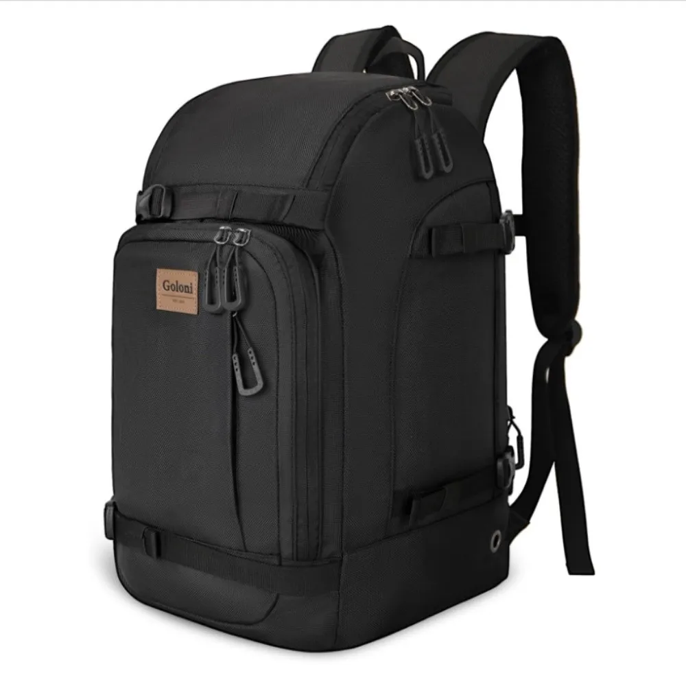 

Прочная сумка для лыжных ботинок на 50 л, вместительная водонепроницаемая сумка для сноубордических ботинок, универсальная дышащая сумка для лыжного снаряжения, шлема, лыжных ботинок и очков