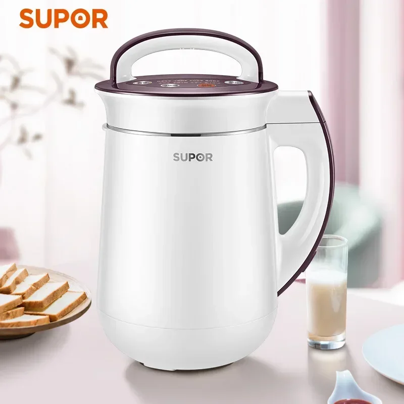 220V  Soybean Milk Machine Filter-free 304 Stainless Steel Double-layer Cup Body Multifunctional Blender Cooking Machine