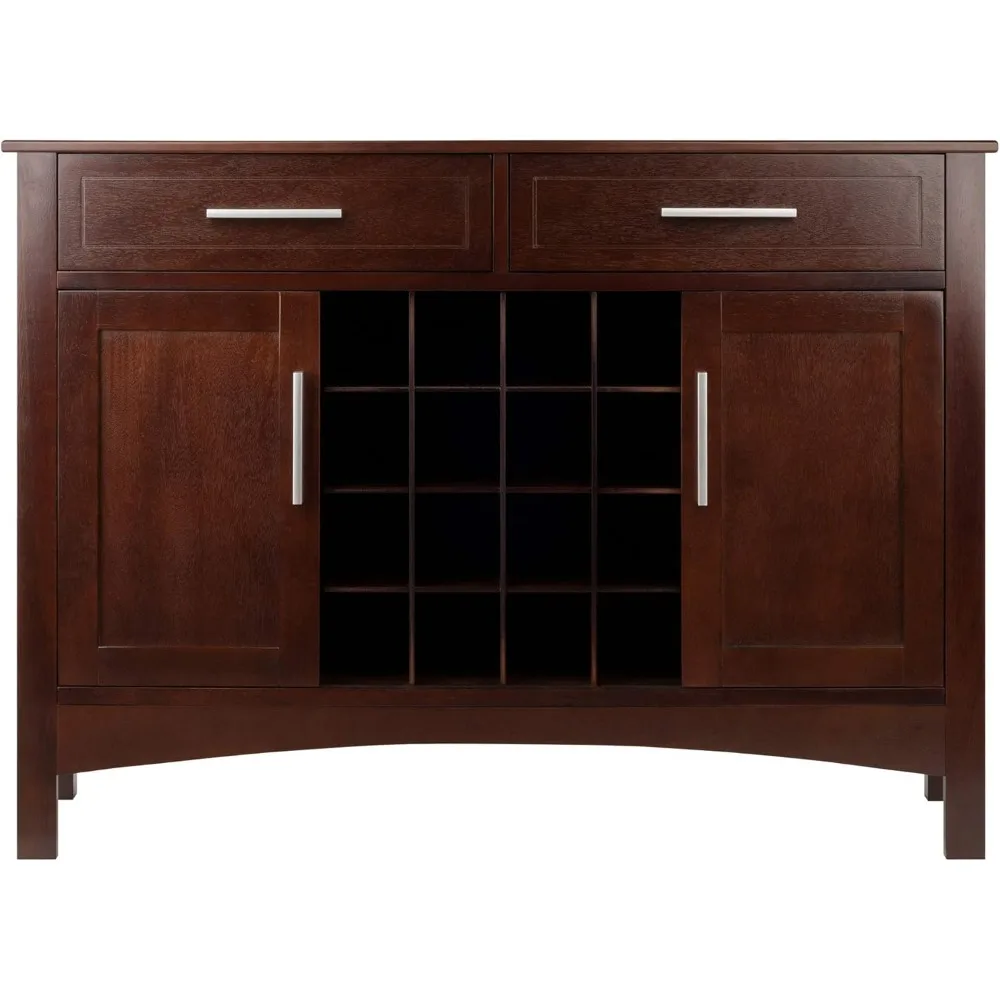 Buffet armoire Gordon, noyer
