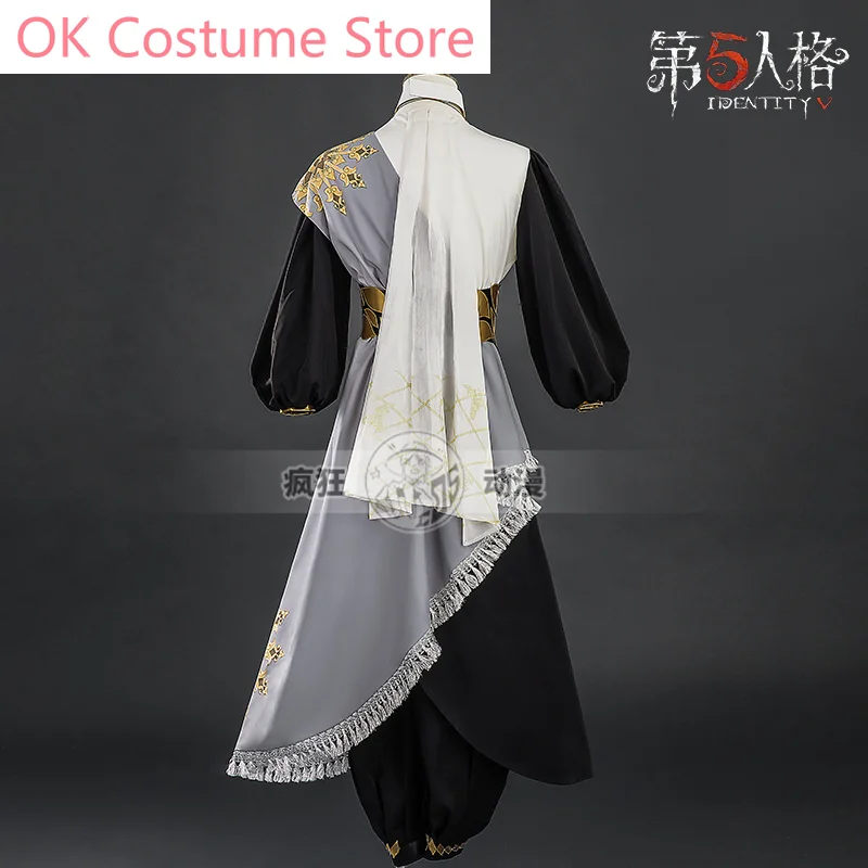 Identiteit V Aesop Carl Begrafenisondernemer Cosplay Kostuum Cos Game Anime Party Uniform Hallowen Spelen Rol Kleding Kleding