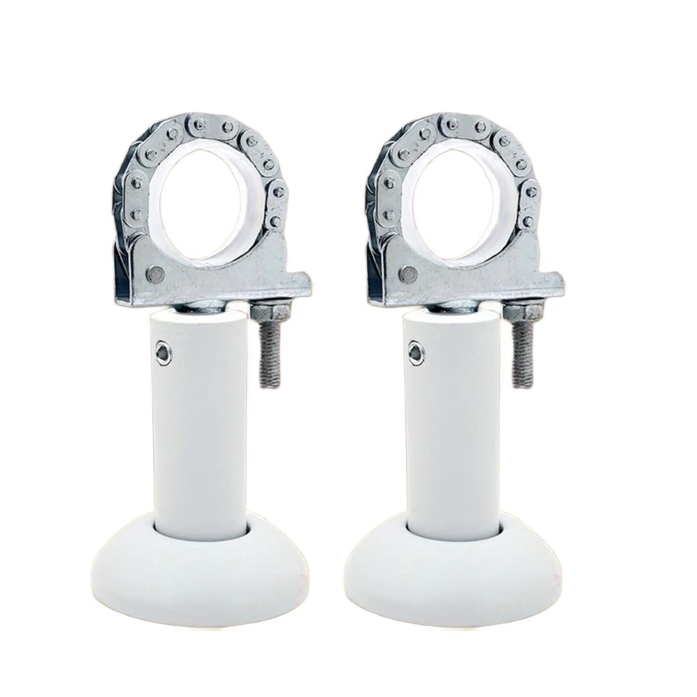 Adjustable Steel Floor Mount Bracket 2PCS for Diecast Aluminum Radiators Radiator Support with Screws and Installation Tools