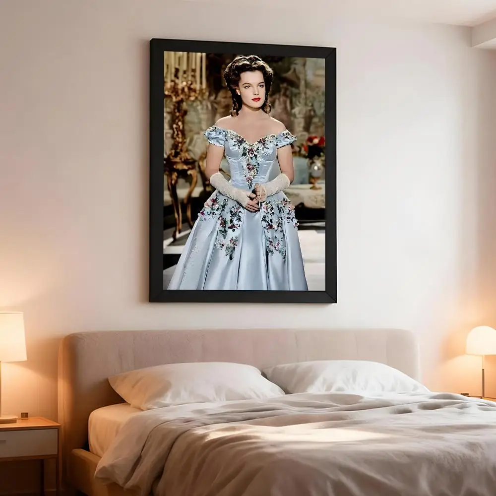 Classic Film Sissi Poster Artistic Peel-Off Wall Decor, Indoor Outdoor Home Ornament for Collectors