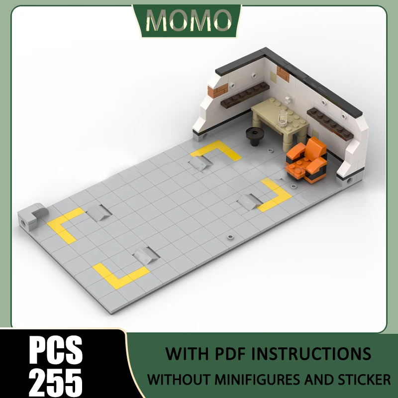 Garage de présentation pour blocs de construction MOC pour modèles Speed Champions, briques technologiques, jouets de construction à assembler soi-même, cadeaux de fêtes