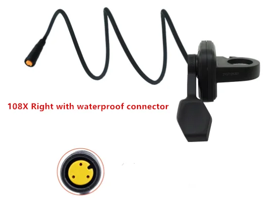 Wuxing 108X Left Right Finger thumb throttle Electric Bicycle electric scooter cycling Accessories electric bike gas handle