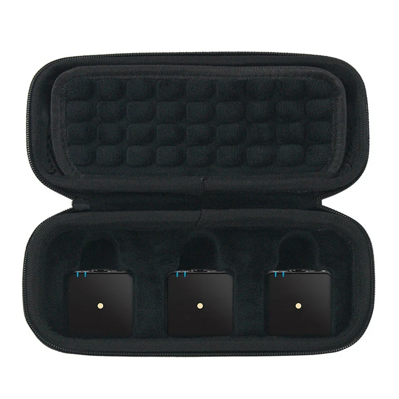Estuche de viaje duro de repuesto para sistema de micrófono Lavalier inalámbrico Digital compacto de doble canal Rode Wireless GO II