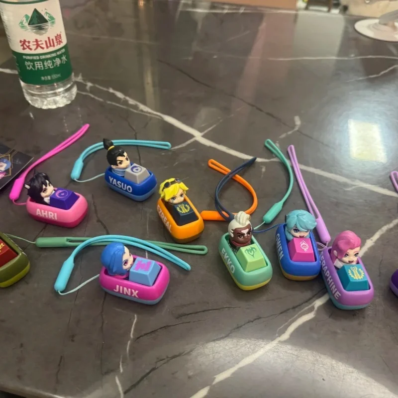 Authentic Spot League of Legends LoL Keycap Blind Box Soap Studio Global Finals Game Peripheral Trendy Toy Pendant Birthday Gift
