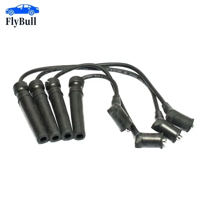 96450249 Spark Plug Wire Ignition Cable Set for Chevrolet LACETTI NUBIRA OPTRA Daewoo LACETTI NUBIRA 96450249