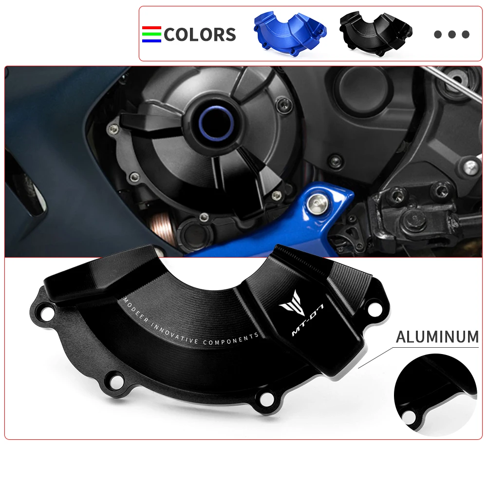 For Yamaha MT-07 MT07 ZF07 FZ-07 2015 2016 2017 2018 2019 2020 2021 2022 High Quality Motorcycle Engine Crash Protector Cover