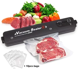 MiJia Automatic Food Vacuum Machine Commercial Household Sealing Packaging Machine Food Preservation Vacuum Sealer Kitchen Tool