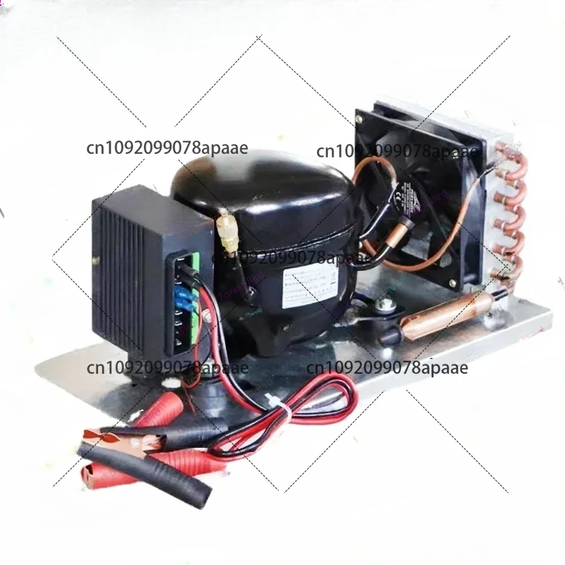 DC compressor condenser BD25HC car refrigerator DC 12V24V solar freezer marine refrigerator