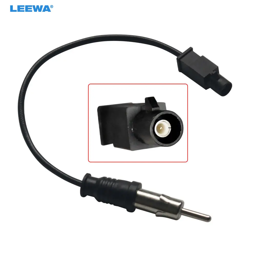 

LEEWA Radio Stereo Install Antenna Adaptor Adapter Cable For BMW/Audi/BWM/Volkswagen/Mini/Dodge/Skoda #CA1514