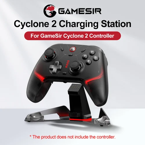 Imagen 1 del producto GameSir Cyclone 2 controlador de interruptor inalámbrico estación de carga accesorios para mando Base de cargador rápido de aleación de aluminio