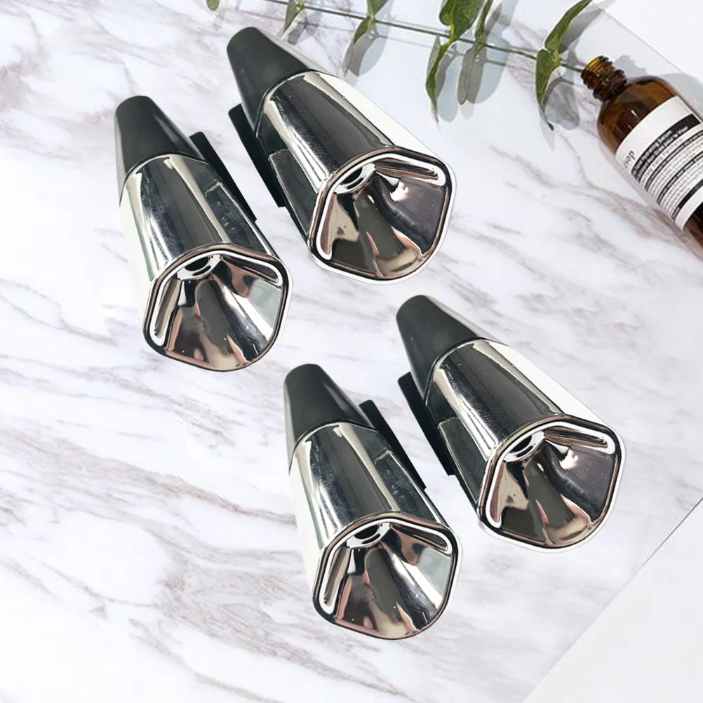 

4pcs Universal Deer Whistle For Car Ultrasonic Animal Warning Device Auto Safety Alert Bell Adhesive Mount Silver