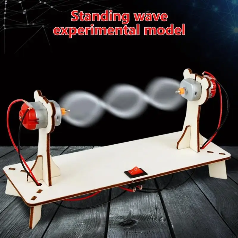 Ensemble de modèles éducatifs de démonstration physique STEM pour enfants, pour explorer le principe des ondes stationnaires dans les expériences de physique H8WD