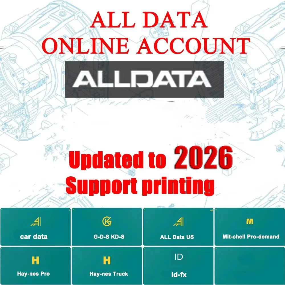 2026 Alldata Repair Software Full Version Online Account All Data Wiring Diagram Car Diagnostic Software Workshop Essential Tool