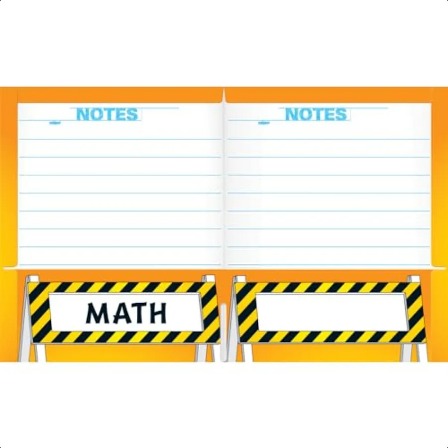 WorkinProgr 4Pocket Folders 12 folders Bulk School plies Take Home Organizer for Students Classroom entials