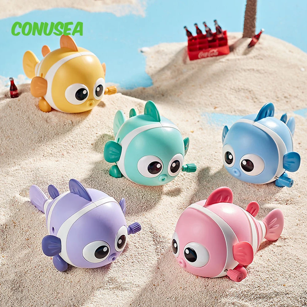 Clockwork Toys Children's Chain Up Cartoon Small Animal Fish Mouse Rabbit Turtle Retro Toy Puzzle Education Children's Gift