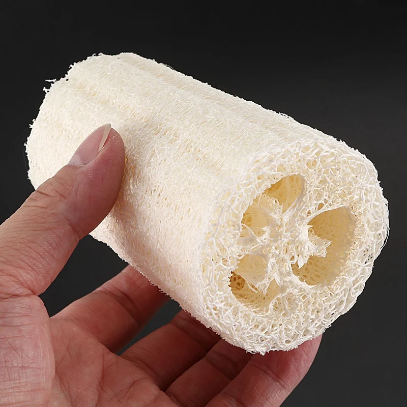 Éponge de lavage pour le corps Luffa naturel, Loofah bio, Spa, Épurateur exquis, Enlever la fréquence de la peau, Fabriqué à Regina, 12 paquets