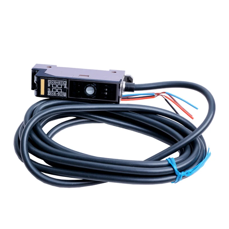 

E3C-DS10T small probe amplifier separation type photoelectric sensor detection distance 100mm wire lead type connection mode