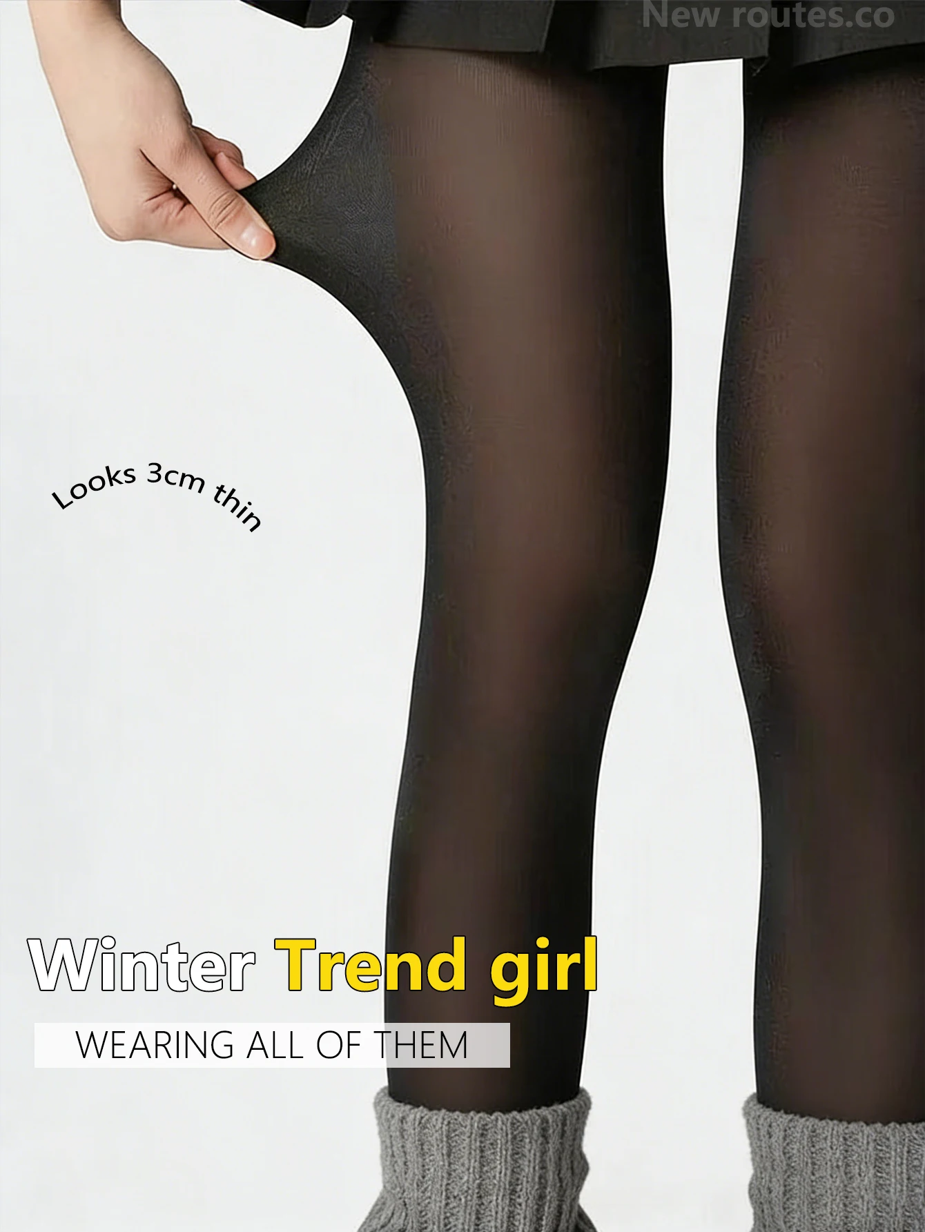 

Panty Fleece Tights Ladies Fake Translucent Thermo Pantyhose Winter Stockings Insulated Tights High Waist Elastic Warm Leggings