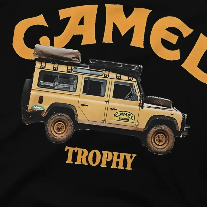 Camelo troféu camiseta masculina, gola redonda clássica, camiseta básica, personalizar roupas, streetwear criativo, presente