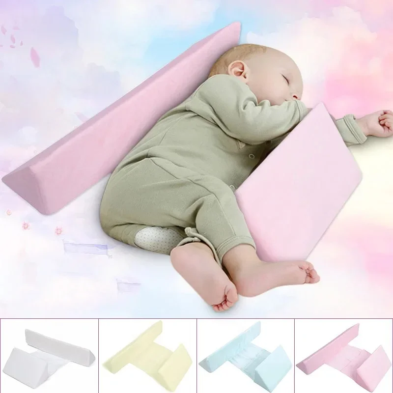 新生児睡眠ポジショナー調節可能な幼児用アンチロール横向き寝矯正枕ベビーネックサポートクッション寝具ボルスター