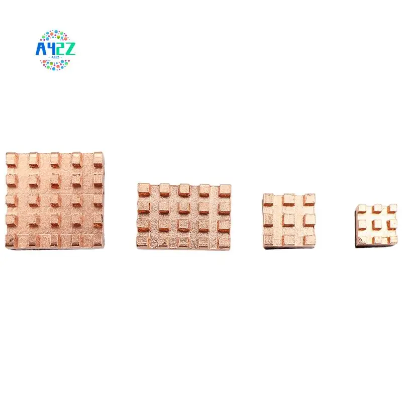 

A42Z-4 Pieces Cooling Copper Heatsink For Raspberry Pi 4B 1G 2G 4G Cooling Heatsinks Cooler(Pure Coper Heatsink)