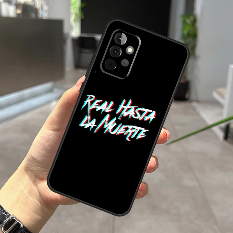 Anuel AA Real Hasta La Muerte Case For Samsung Galaxy A73 A53 A33 A13 A12 A32 A51 A71 A14 A34 A54 A50 A70 A52 A72 Cover