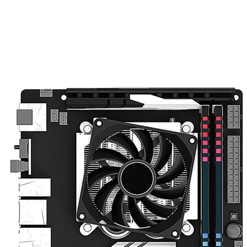 Computer-Kühlkörper, Kühler, 8 PWM-Lüfter für Desktop-PC-Gehäuse – Lüfter