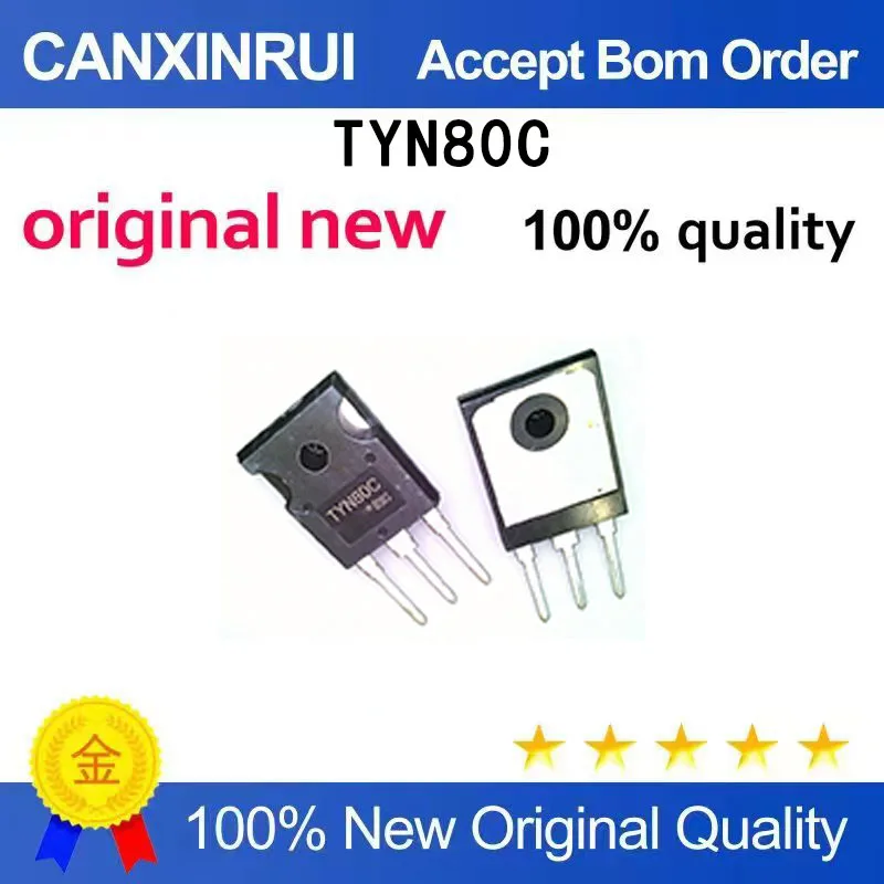 

(5-100 pieces)TYN80C high-power unidirectional thyristor 80A 1600V brand new