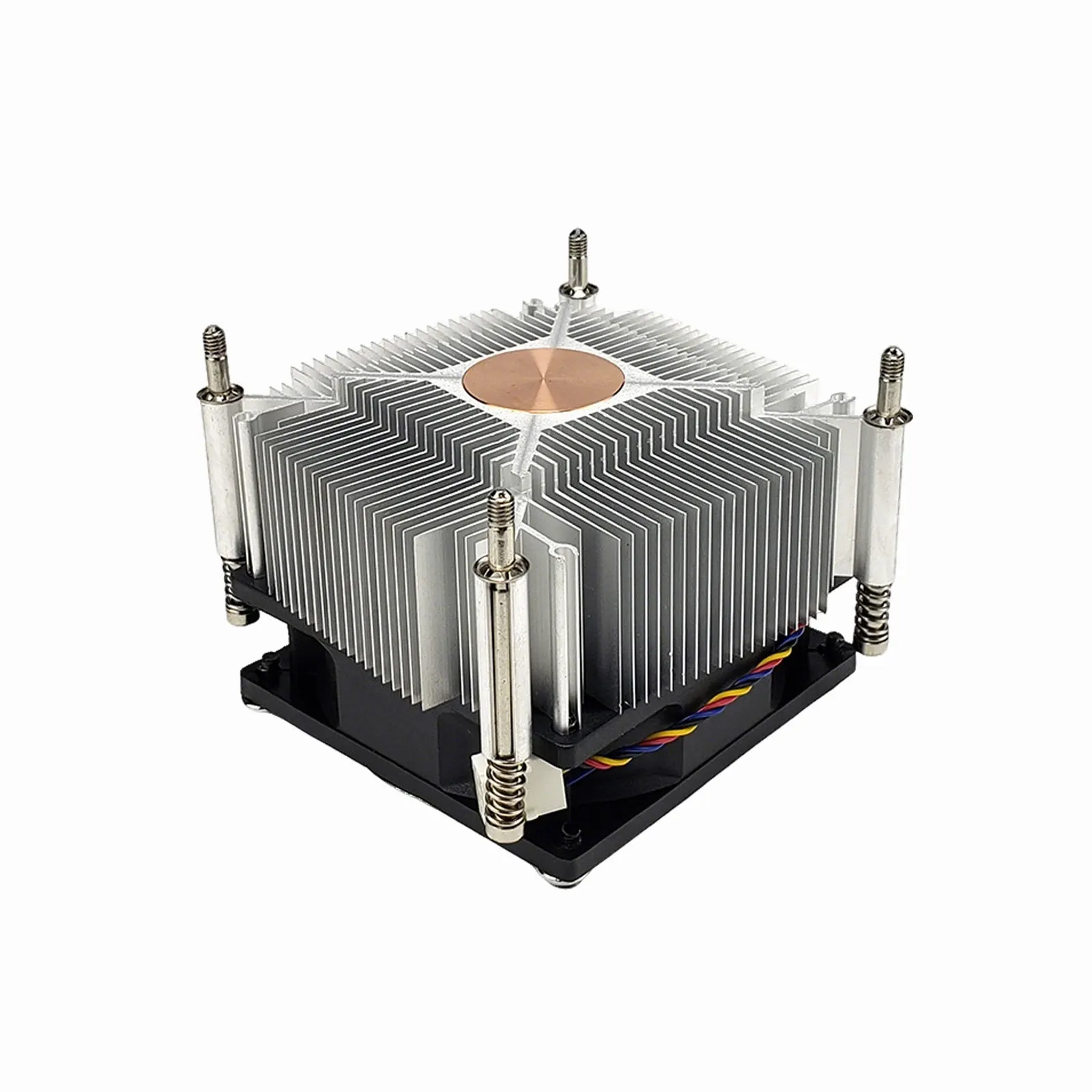 

80mm CPU Air Cooler 4Pin PWM Cooling Fan – PC Radiator Ventilador for Intel 2011, X79, X99 – Replacement Case Fan