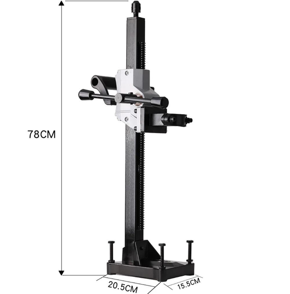 62MM No.5 Drilling Machine Bracket Diamond Drilling Machine Bracket Aluminum Drill Holder Water Drill Stand