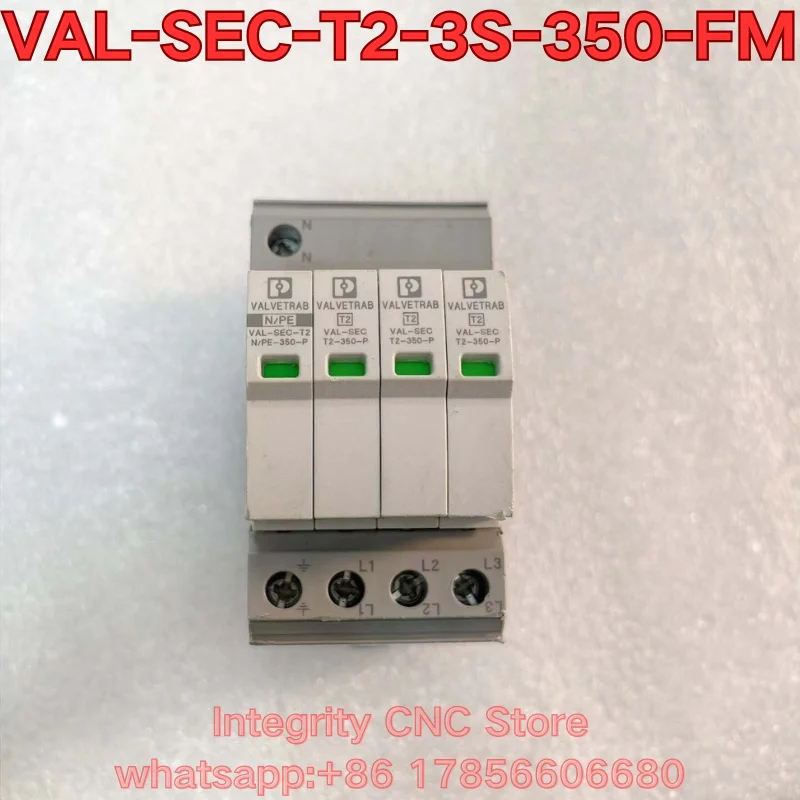 Second-hand VAL-SEC-T2-3S-350-FM surge protector function test is normal