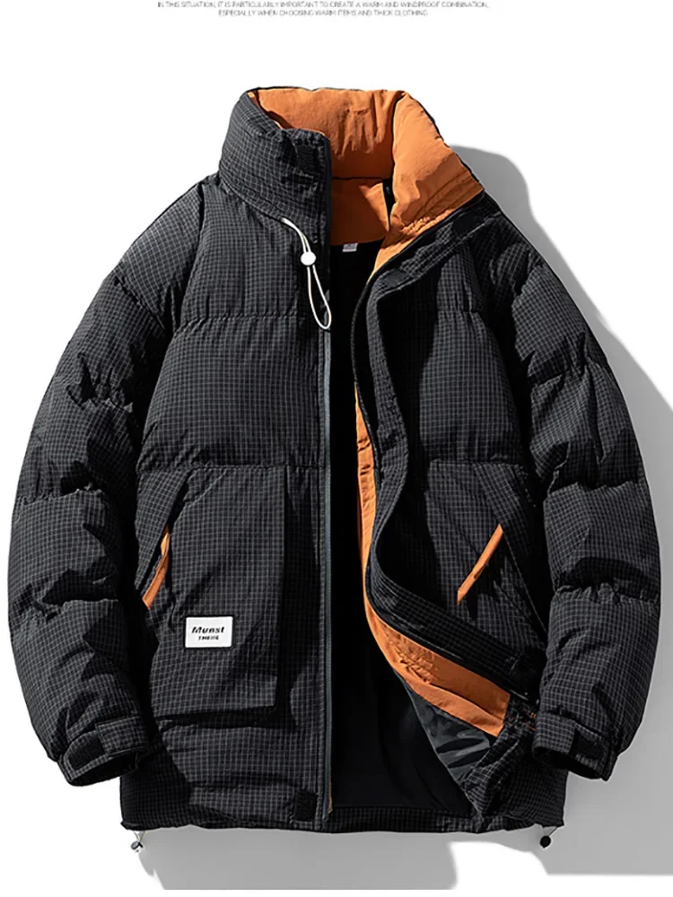 Veste d'hiver grande taille pour hommes, manteau de neige d'extérieur épais et chaud, veste doublée grande taille 8XL, 9XL, veste ample pour pain pour jeunes