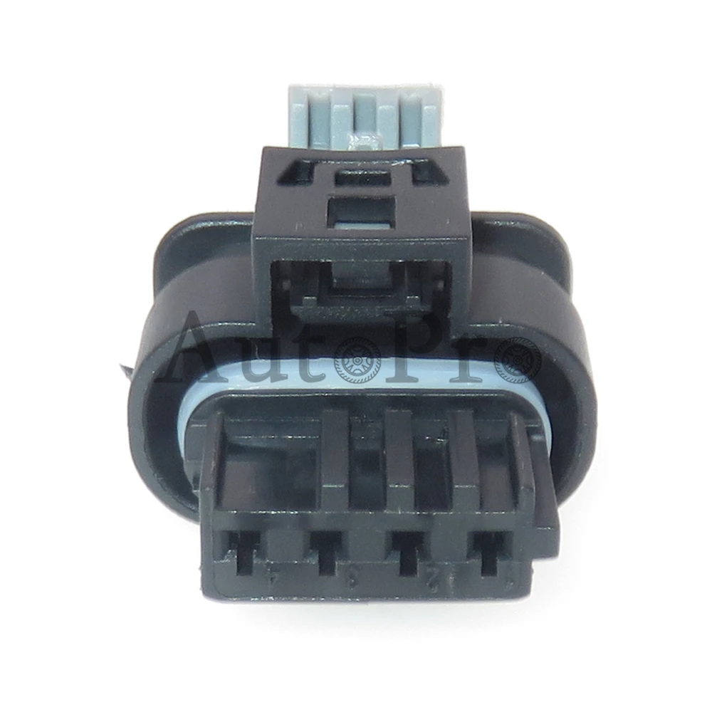 1 Set 4 Hole 805-122-541 AC Assembly Car Plastic Housing Socket Automobile Exhaust Electronic Valve Wire Cable Plug For BMW