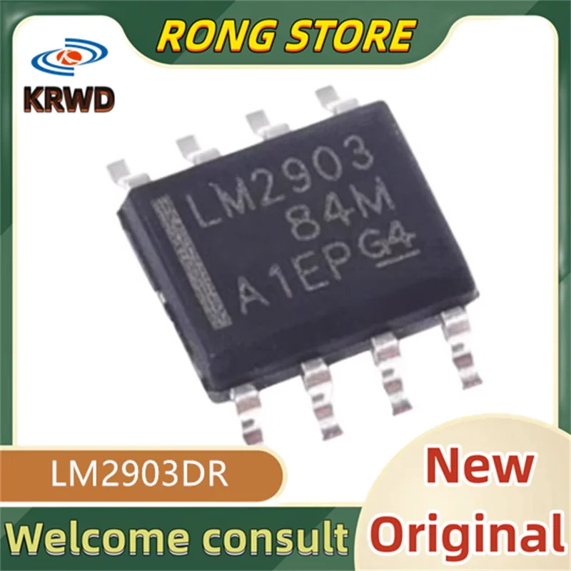 (25PCS)  LM2903  LM2904   New and Original Chip IC LM2903DR LM2903DT LM2904DR LM2904D SOP8