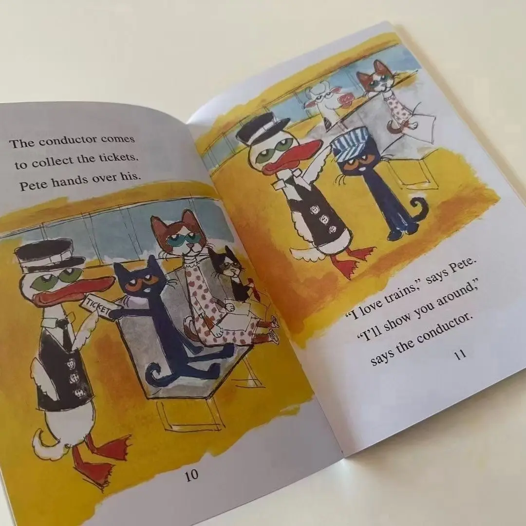 Buku gambar bahasa Inggris 27-volume paling lengkap Pete The Cat I bisa membaca dengan audio