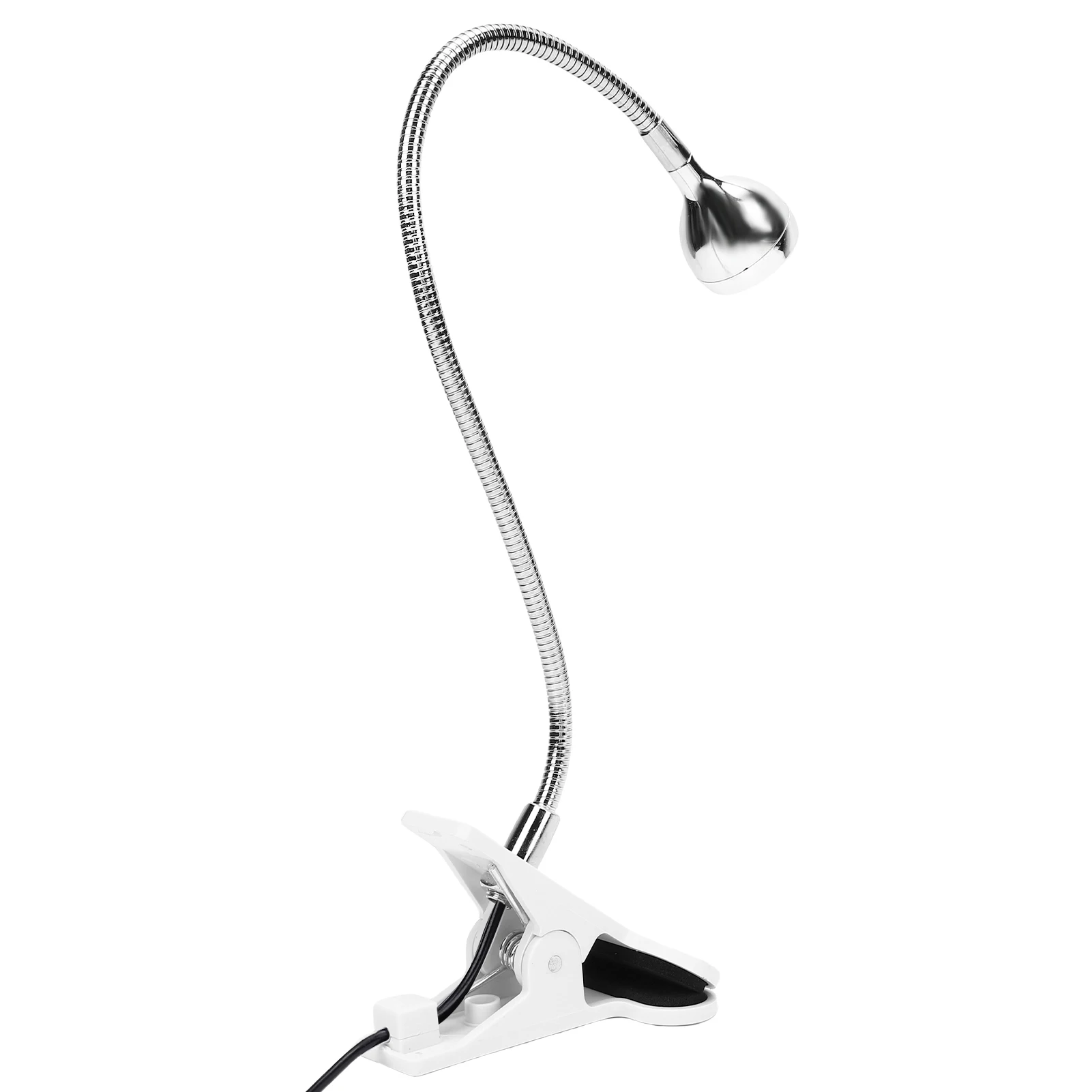 Lámpara UV para uñas de 395 nm, lámpara de curado de uñas de gel alimentada por USB, secador de uñas de esmalte de gel portátil con encendido/apagado, abrazadera fuerte, 360 °   Rota Rota- mostrar título original