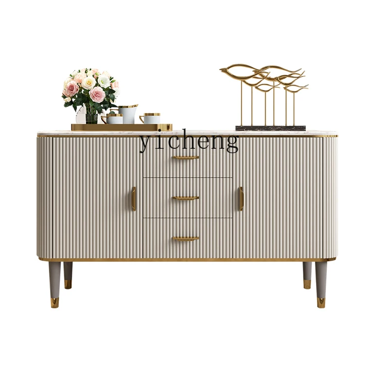 

ZC Sideboard Cabinet Simple Post-Modern Living Room Tea Cabinet Home Locker Nordic Small Apartment Entrance Cabinet