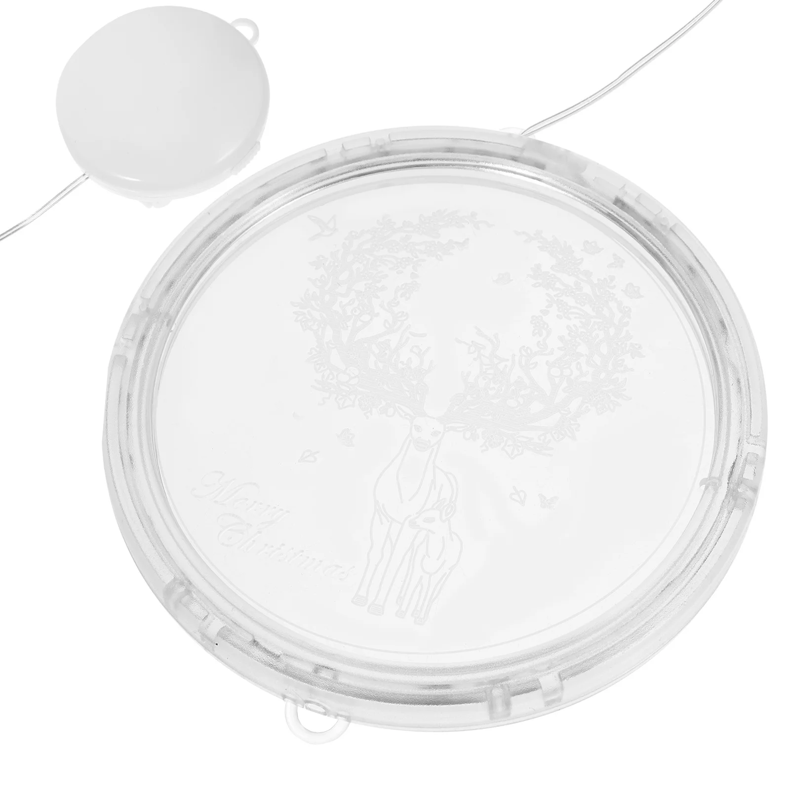 

Led Reindeer Light Christmas Decoration Acrylic Glow Window Hanging Decor For Indoor Xmas Party Wall Door Lighting