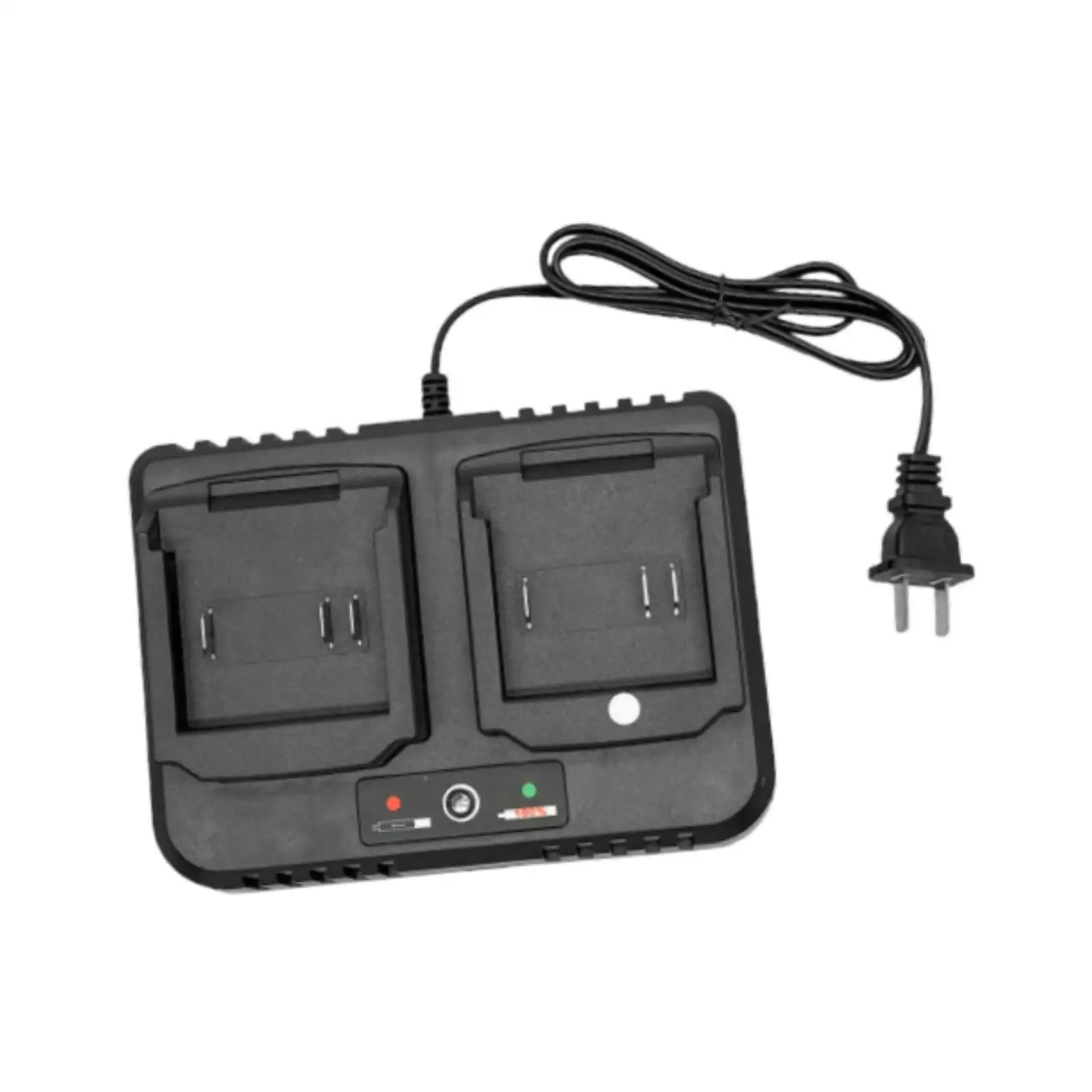 

Двухпортовое зарядное устройство 2.0A, легкая зарядная станция для электродрелей, шлифовальных машин и электроинструментов, для домашнего использования