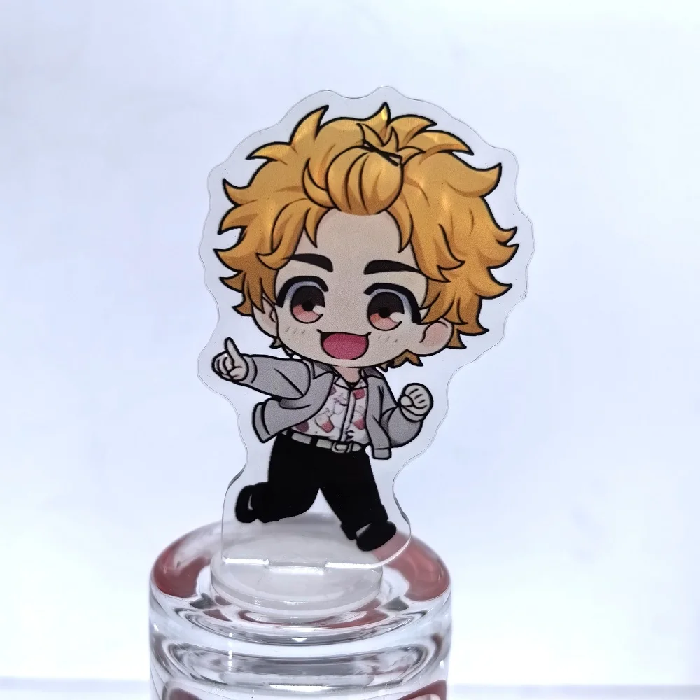 Anime 8cm WIND BREAKER Acrylic Key Chain Kawaii Room Decor Figure Stand Model Tabletop Decoration Gift