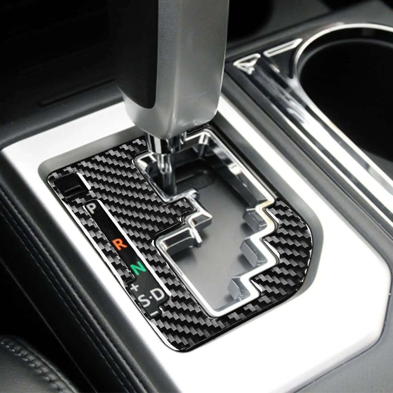 Interior Gear Shift Panel cover Decorations for Toyota for tundra 14-2018 Installation